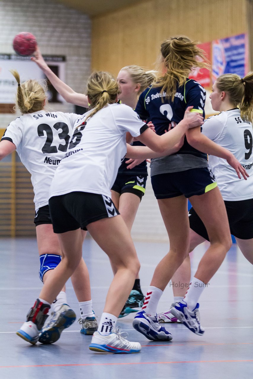 Bild 190 - B-Juniorinnen SG-Todesfelde/Leezen - SG Wift Neumnster : Ergebnis: 23:37